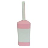 Plastik Elegant Muhafazalı Tuvalet Klozet Fırça Takımı Karışık Renk ZP-150 - OEM458-10663