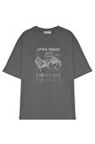 Unisex Oversize T-shirt Darth Vaders Tie Fighter