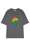 Unisex Oversize T-shirt In A Rainbow Galaxy Far Away