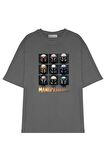 Unisex Oversize T-shirt Mandalorian Helmets