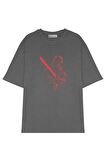 Unisex Oversize T-shirt Star Wars Lightsaber Vader