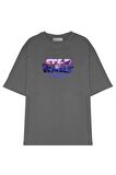 Unisex Oversize T-shirt Star Wars Logo With The Child