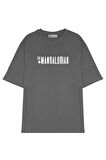 Unisex Oversize T-shirt The Mandalorian Simple Logo