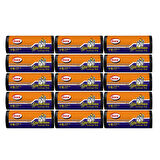 Endüstriyel Battal Boy Çöp Poşeti (72 x 95 cm) 10 Lu Rulo x 15 Paket Çöp Torbası Siyah