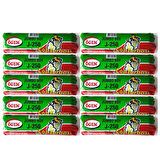 J-250 Jumbo Boy Çöp Poşeti (80 x 110 cm) 10 Lu Rulo x 10 Paket Çöp Torbası Siyah