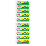 Orta Boy Çöp Poşeti (55 x 60 cm) 20 Li Rulo x 10 Paket Çöp Torbası Siyah