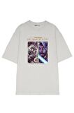Unisex Oversize T-shirt Ob-wan Character Panels