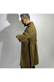 Oversize Erkek Kaşe Kaban