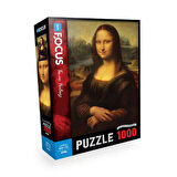 Blue Focus Puzzle Mona Lisa 1000 Parça