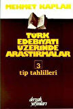 Türk Edebiyatı Üzerinde Araştırmalar 3