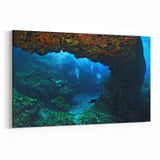 Olla 12955Y Deniz / Okyanus Görseli Yatay Kanvas Tablo (Ölçü: 90X60)