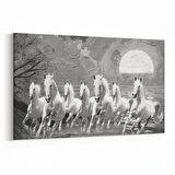 Olla 12523Y Hayvanlar Alemi Görseli Yatay Kanvas Tablo (Ölçü: 120X80)