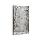 Olla 14451DD Doğa / Manzara Görseli Dikey Dar Kanvas Tablo (Ölçü: 30X60)