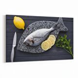 Olla 15316Y Gıda Görseli Yatay Kanvas Tablo (Ölçü: 150X100)