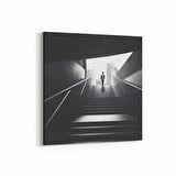 Olla 18521K Yapı Görseli Kare Kanvas Tablo (Ölçü: 100X100)