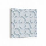 Olla 14936K Geometrik Desen Görseli Kare Kanvas Tablo (Ölçü: 30X30)