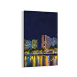 Olla 18458D Yapı Görseli Dikey Kanvas Tablo (Ölçü: 100X150)