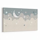 Olla 12702Y Çocuk Odası Görseli Yatay Kanvas Tablo (Ölçü: 45X30)