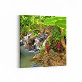 Olla 14613K Doğa / Manzara Görseli Kare Kanvas Tablo (Ölçü: 25X25)