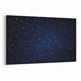 Olla 14765Y Gece Gökyüzü Görseli Yatay Kanvas Tablo (Ölçü: 90X60)