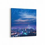 Olla 18906K Yapı Görseli Kare Kanvas Tablo (Ölçü: 25X25)