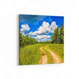 Olla 13186K Doğa / Manzara Görseli Kare Kanvas Tablo (Ölçü: 100X100)