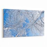 Olla 10623Y Ağaç Görseli Yatay Kanvas Tablo (Ölçü: 150X100)