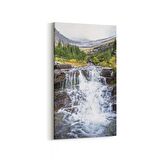 Olla 14205DD Doğa / Manzara Görseli Dikey Dar Kanvas Tablo (Ölçü: 30X60)