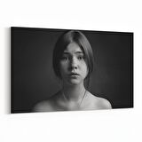 Olla 16918Y Model / Manken Görseli Yatay Kanvas Tablo (Ölçü: 45X30)