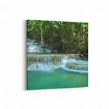 Olla 13957K Doğa / Manzara Görseli Kare Kanvas Tablo (Ölçü: 25X25)