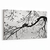 Olla 11037Y Ağaç Görseli Yatay Kanvas Tablo (Ölçü: 150X100)