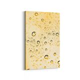 Olla 17241D Su / Damla Görseli Dikey Kanvas Tablo (Ölçü: 80X120)