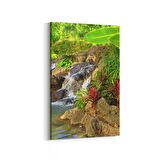 Olla 14613D Doğa / Manzara Görseli Dikey Kanvas Tablo (Ölçü: 80X120)