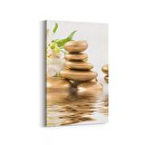 Olla 17058D Spa / Masaj Görseli Dikey Kanvas Tablo (Ölçü: 70X105)