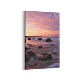 Olla 15898D Günbatımı Görseli Dikey Kanvas Tablo (Ölçü: 60X90)