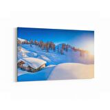 Olla 18379Y Yapı Görseli Yatay Kanvas Tablo (Ölçü: 70X50)