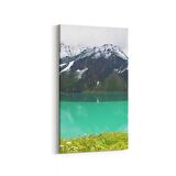 Olla 14461DD Doğa / Manzara Görseli Dikey Dar Kanvas Tablo (Ölçü: 40X80)