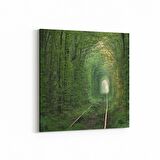 Olla 13296K Doğa / Manzara Görseli Kare Kanvas Tablo (Ölçü: 25X25)