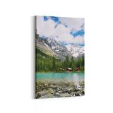 Olla 13673D Doğa / Manzara Görseli Dikey Kanvas Tablo (Ölçü: 60X90)