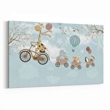 Olla 12755Y Çocuk Odası Görseli Yatay Kanvas Tablo (Ölçü: 150X100)