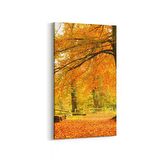 Olla 14331DD Doğa / Manzara Görseli Dikey Dar Kanvas Tablo (Ölçü: 30X60)
