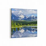 Olla 13172K Doğa / Manzara Görseli Kare Kanvas Tablo (Ölçü: 90X90)