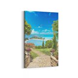 Olla 13963D Doğa / Manzara Görseli Dikey Kanvas Tablo (Ölçü: 70X105)
