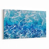 Olla 12995Y Deniz / Okyanus Görseli Yatay Kanvas Tablo (Ölçü: 45X30)