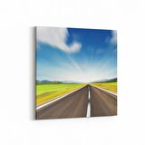 Olla 13689K Doğa / Manzara Görseli Kare Kanvas Tablo (Ölçü: 30X30)