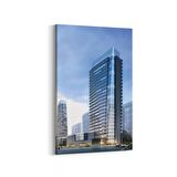 Olla 18845D Yapı Görseli Dikey Kanvas Tablo (Ölçü: 20X30)