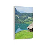 Olla 13945DD Doğa / Manzara Görseli Dikey Dar Kanvas Tablo (Ölçü: 40X80)