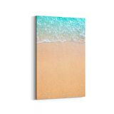 Olla 16412D Kumsal / Sahil Görseli Dikey Kanvas Tablo (Ölçü: 100X150)