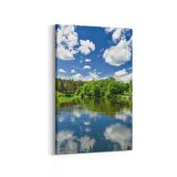 Olla 13458D Doğa / Manzara Görseli Dikey Kanvas Tablo (Ölçü: 70X105)