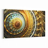 Olla 10206Y Abstract Görsel Yatay Kanvas Tablo (Ölçü: 45X30)